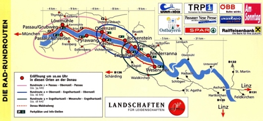 Die Rad-Rundrouten